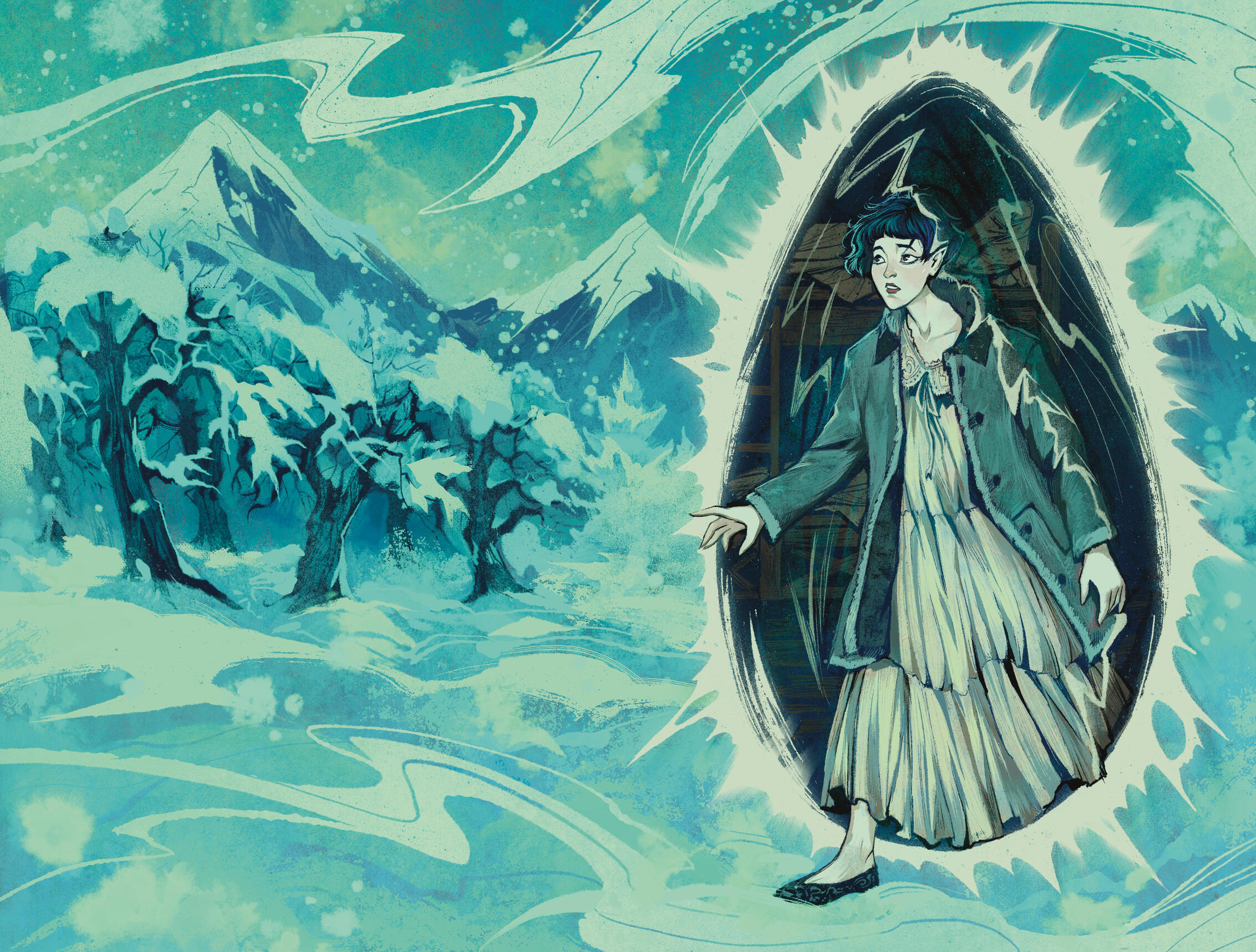 Matira Steps through the Portal